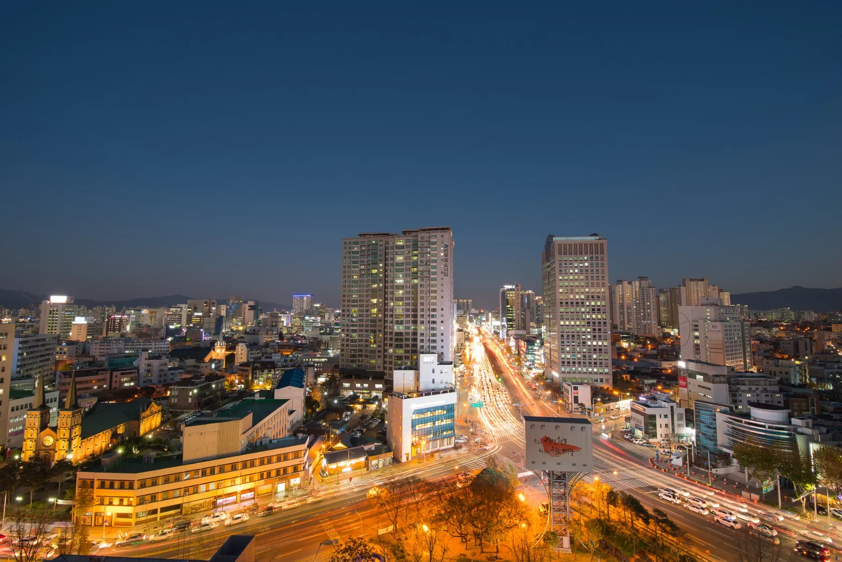 도시 전경