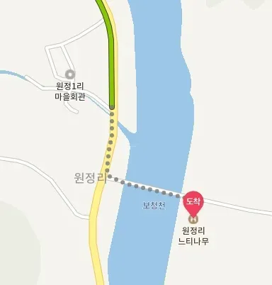원정리 느티나무(은하수) 출사지 사진 5