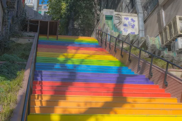 Rainbow Stairs 출사지 사진
