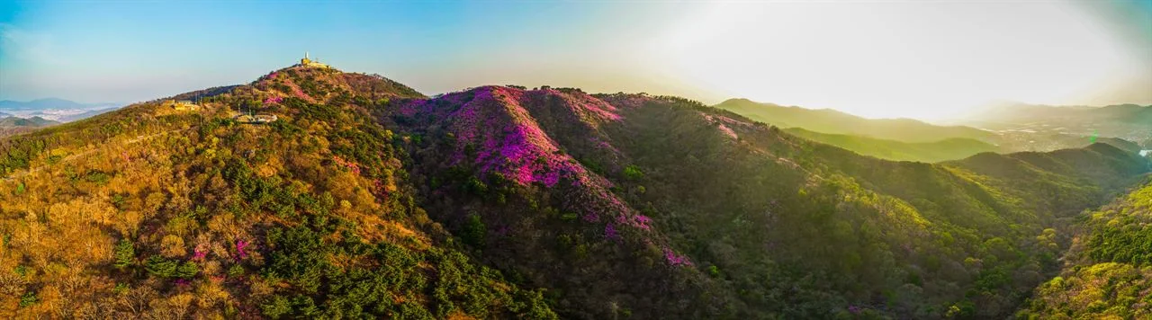 산 능선